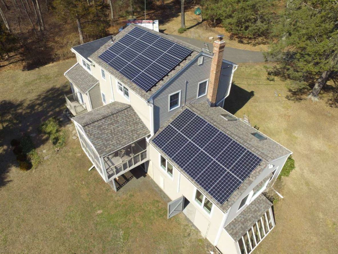 8.8 KW Residential Solar Installation in CT