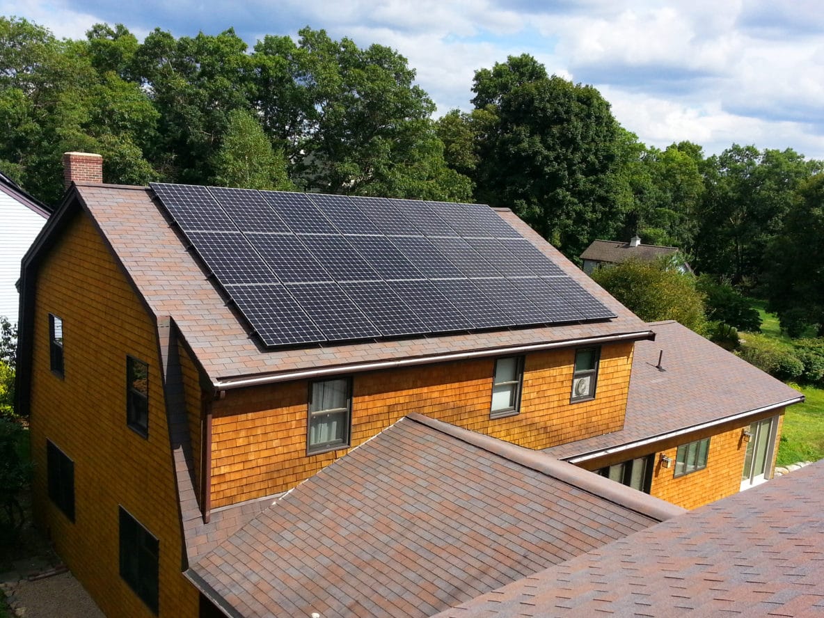 7.8 KW Residential Solar Panel Installation in Natick MA
