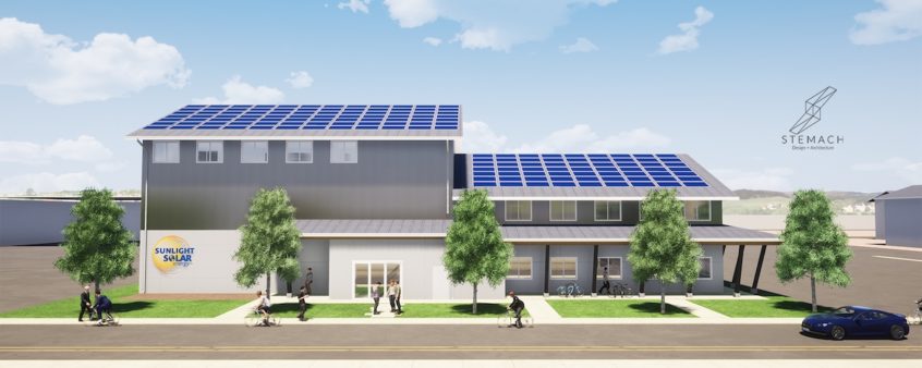 New Net Zero Solar Powered HQ