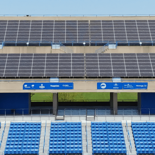 solar at sports center
